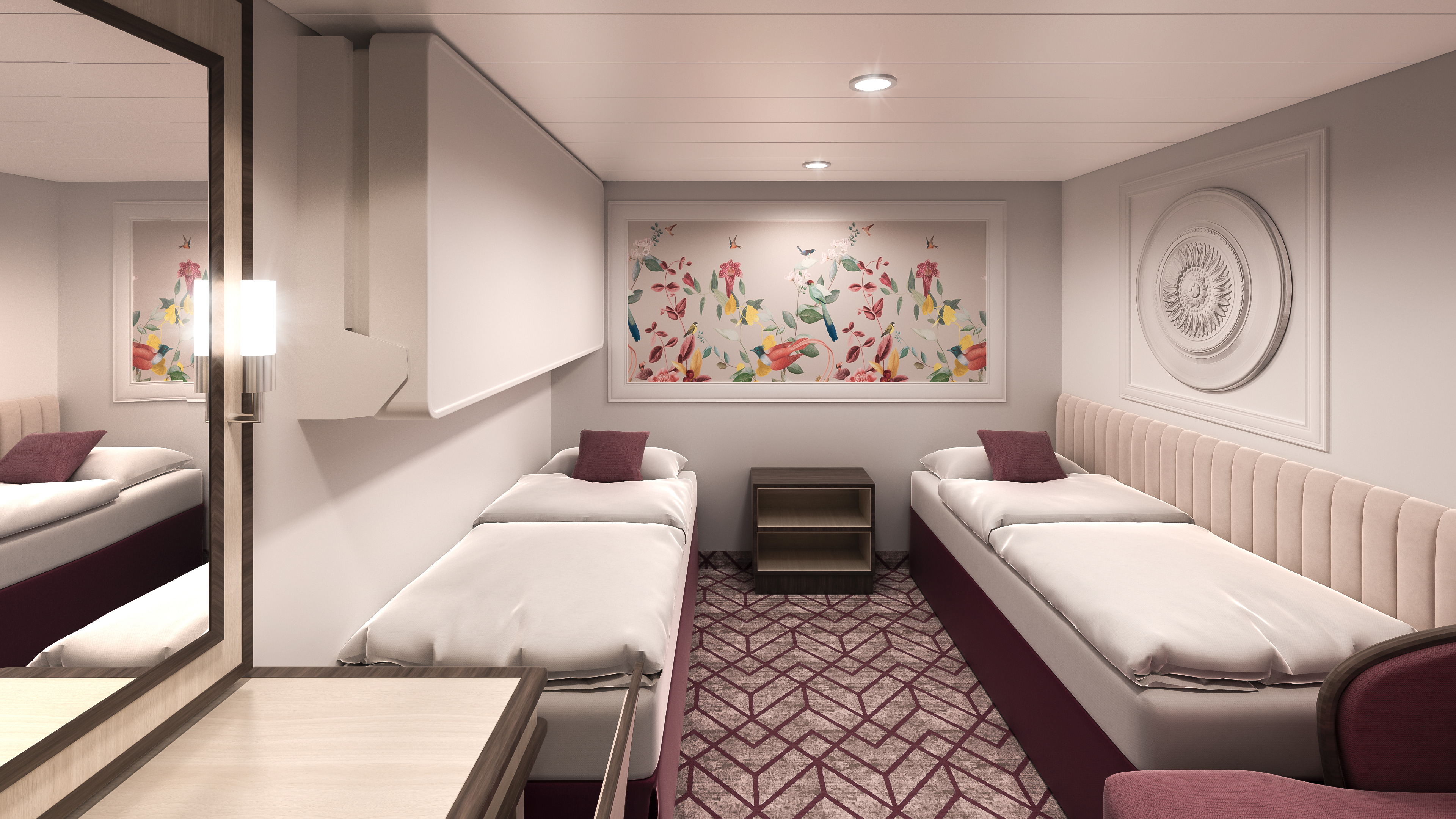 內側客房 INTERIOR STATEROOM 內側客房 INTERIOR STATEROOM